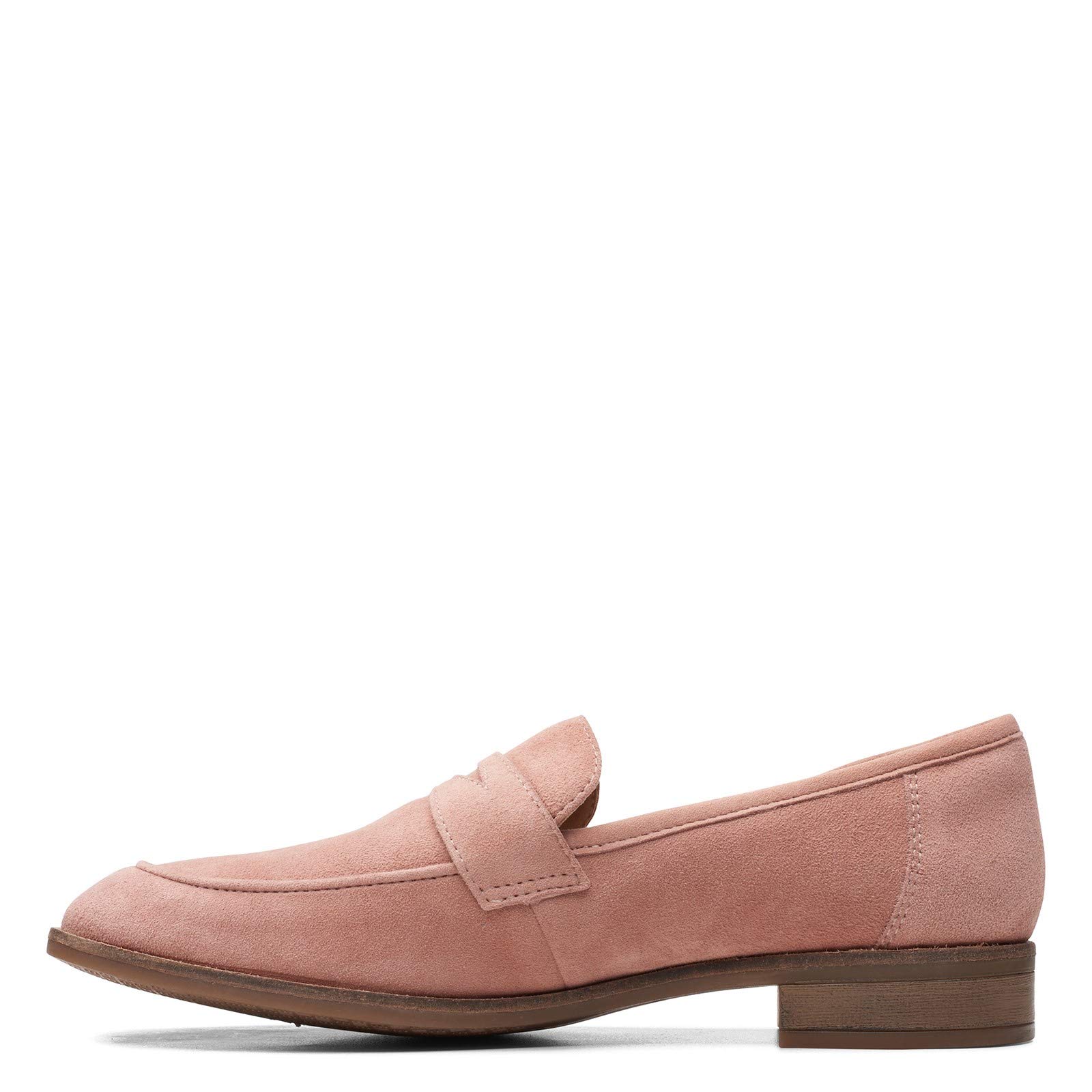 Clarks Women's Trish Rose Loafer - Comfortable Slip-On Shoes for Women, Casual & Office Wear, Lightweight & Breathable - Perfect for Work, Travel & Everyday Use