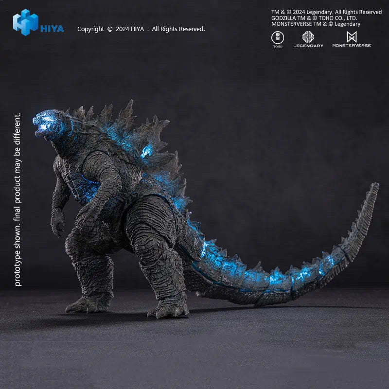 Pre-Order Hiya 7-Inch 18cm Godzilla vs Kong Heat Ray Godzilla Action Figure - Exquisite Collectible for Movie Fans & Display