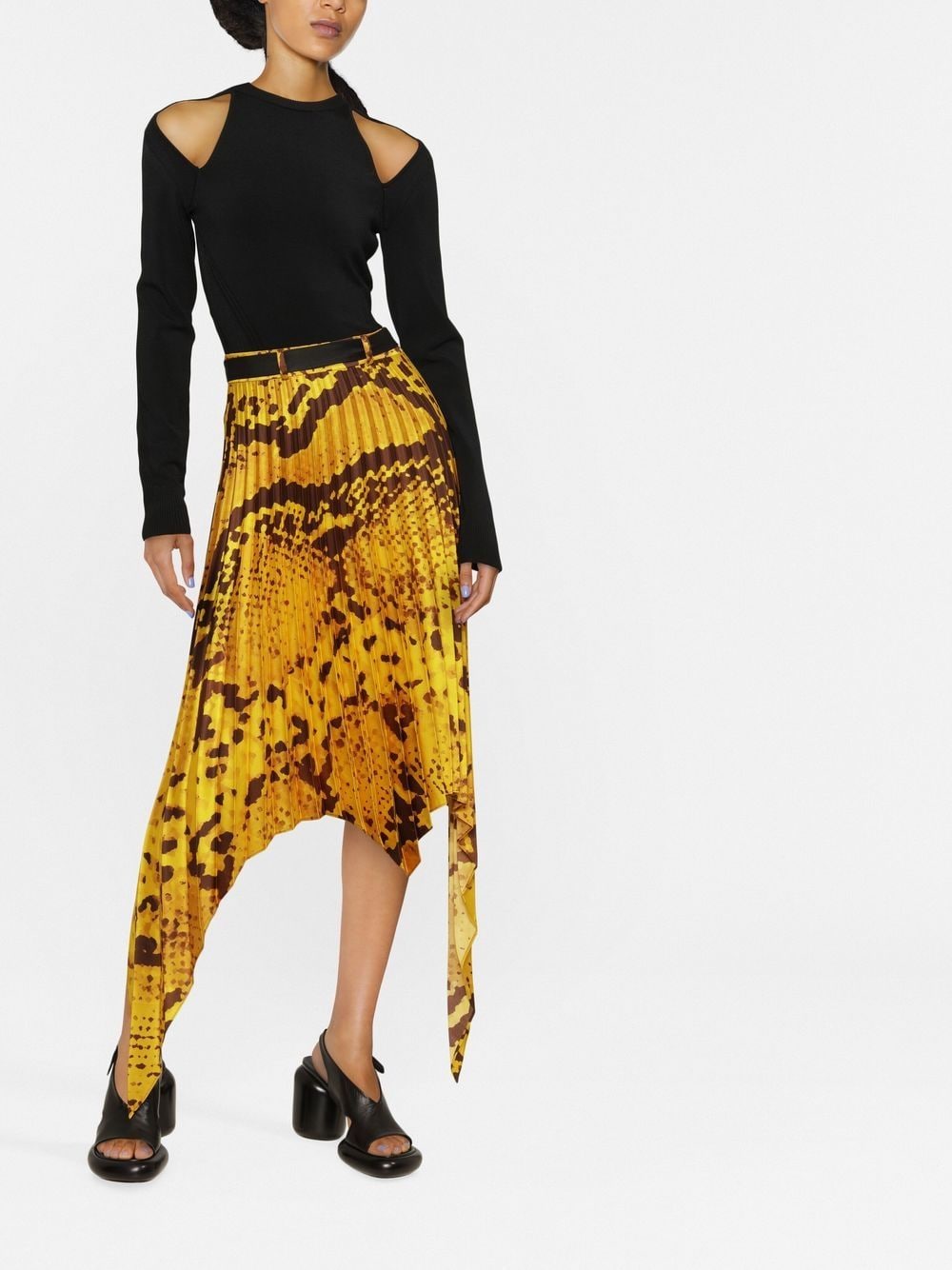 AZ FACTORY BY THEBE MAGUGU Black Top for Women - Elegant Casual Blouse for Office, Date Night & Special Occasions