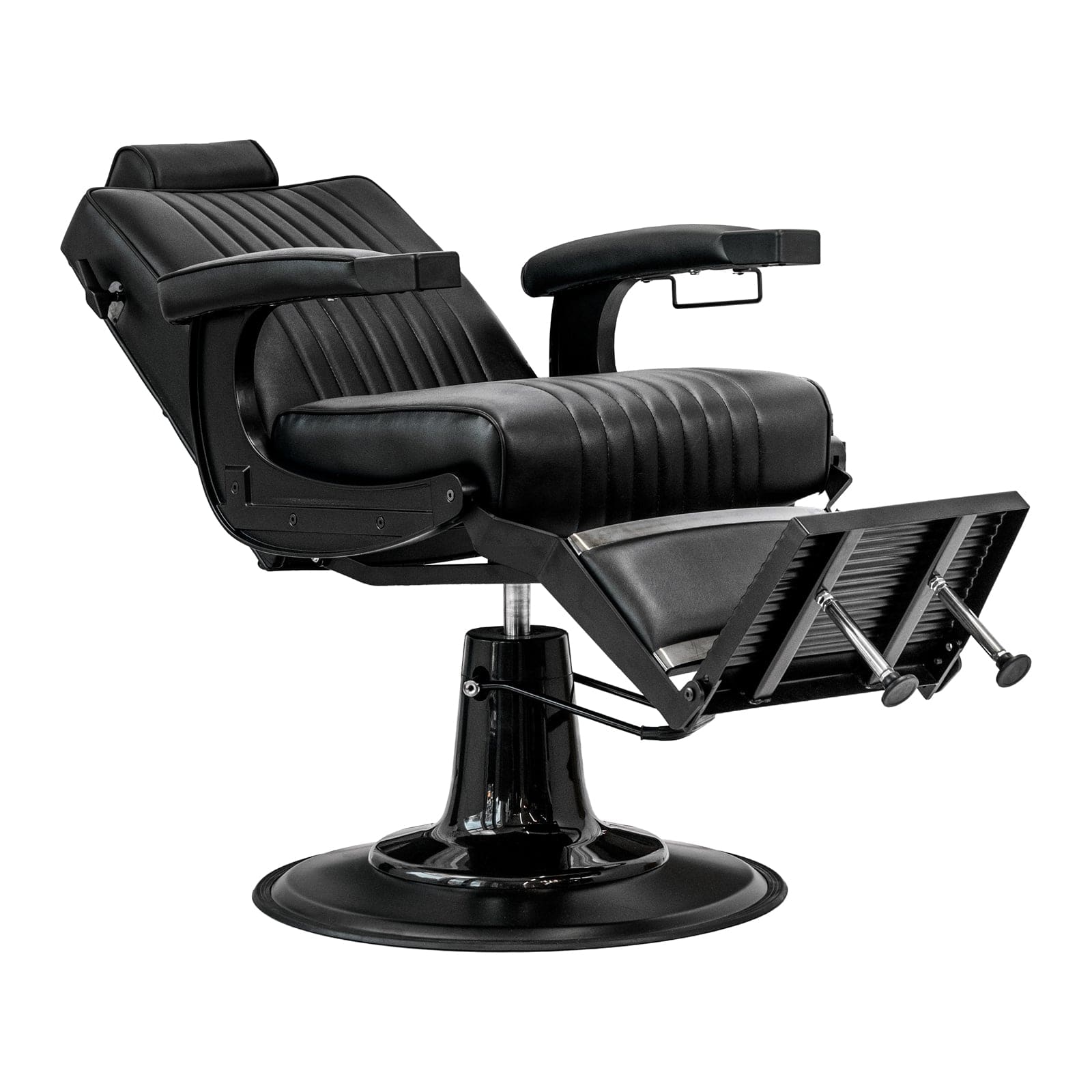 CAPRI Professional Barber Chair - Heavy Duty Hydraulic Salon Styling Chair for Haircuts & Shaving - Perfect for Barbershops & Home Grooming