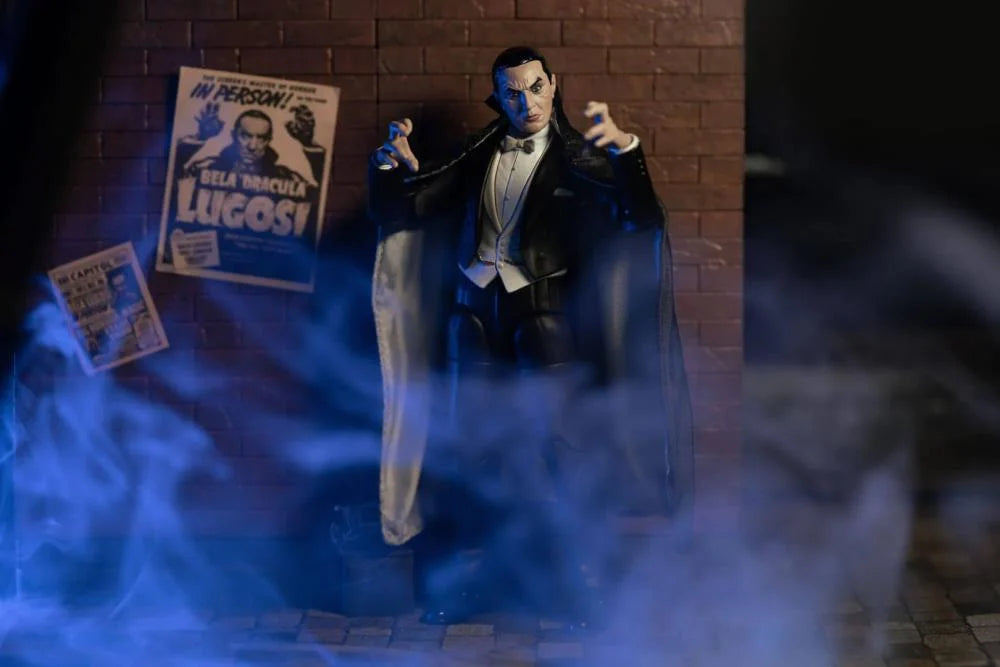 Bela Lugosi Dracula Deluxe Action Figure - Collectible 12-Inch Movie Figure for Horror Fans & Collectors - Perfect for Display, Gifts & Halloween Decor