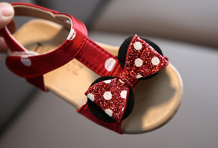 Adorable Elegant Girls Bow Princess Shoes for Toddlers - Perfect for Birthday Parties, Weddings & Special Occasions