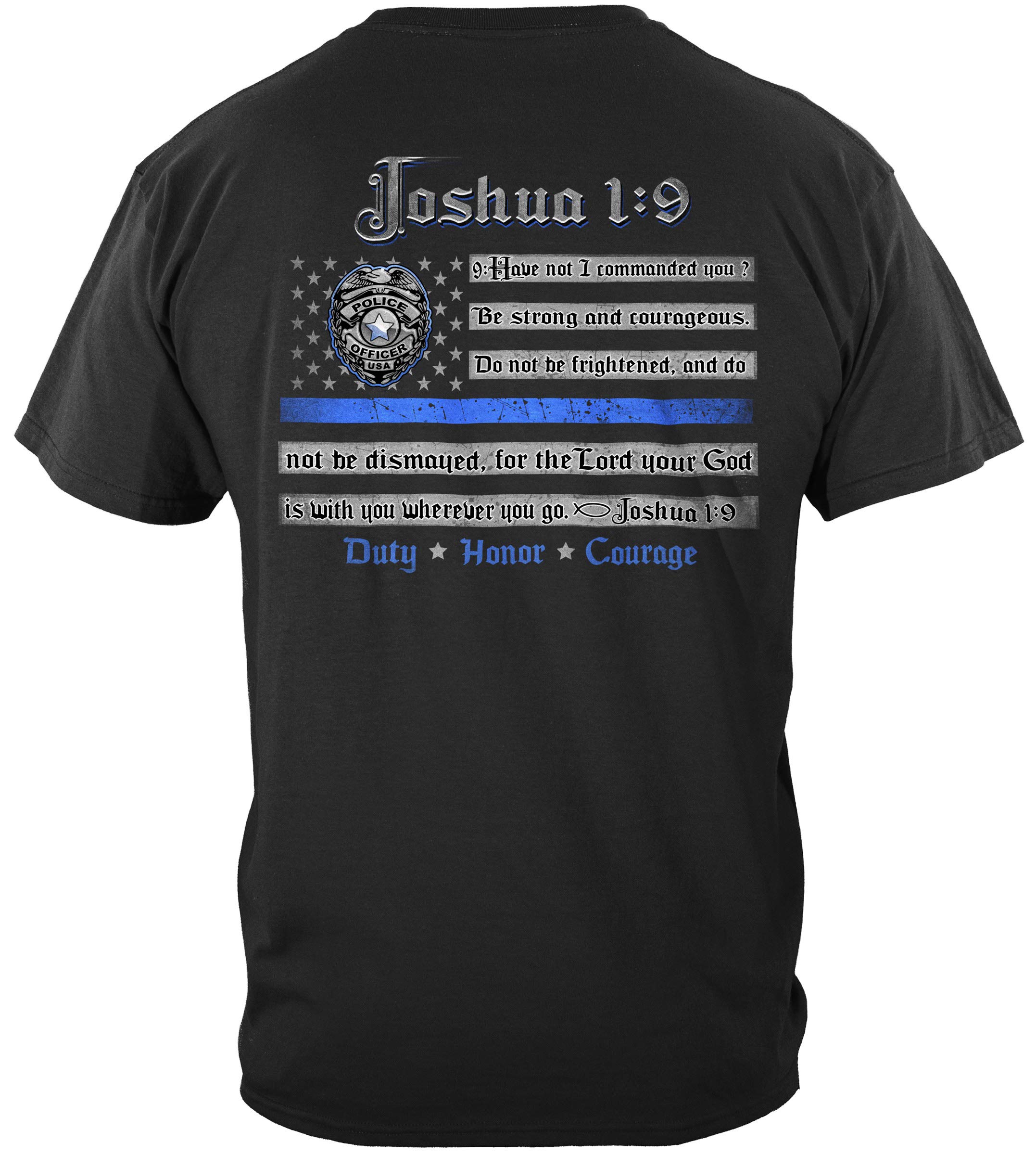 Erazor Bits Law Enforcement T-Shirts - Premium Cotton Police Themed Shirts for Officers, First Responders & Supporters | Comfortable Workwear & Casual Wear