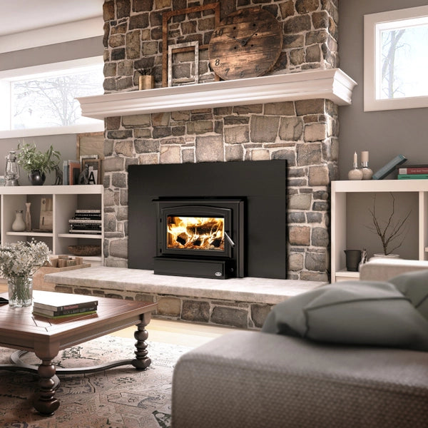 Osburn 1700 I EPA Certified Wood Stove Insert with Blower - High Efficiency Heating for Home & Cabin - Perfect for Living Rooms, Basements & Winter Warmth