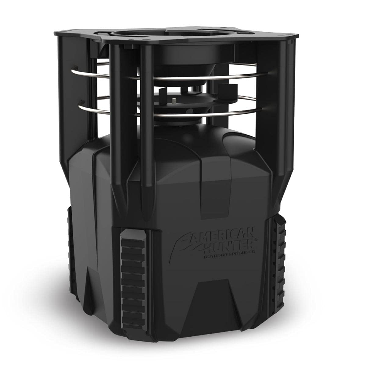 American Hunter XD-Pro Feeder Kit - Automatic Steel Game Feeder with Digital Timer & Motor for Deer Hunting - Perfect for Wildlife Management & Hunting Trips
