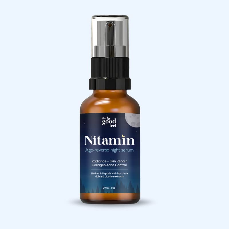 Nitamin Anti-Acne Face Serum for Firming Sagging Skin | Brightening & Skin Renewal Treatment | Collagen Boosting Formula (30ml) | Perfect for Daily Skincare Routine & Anti-Aging Regimen