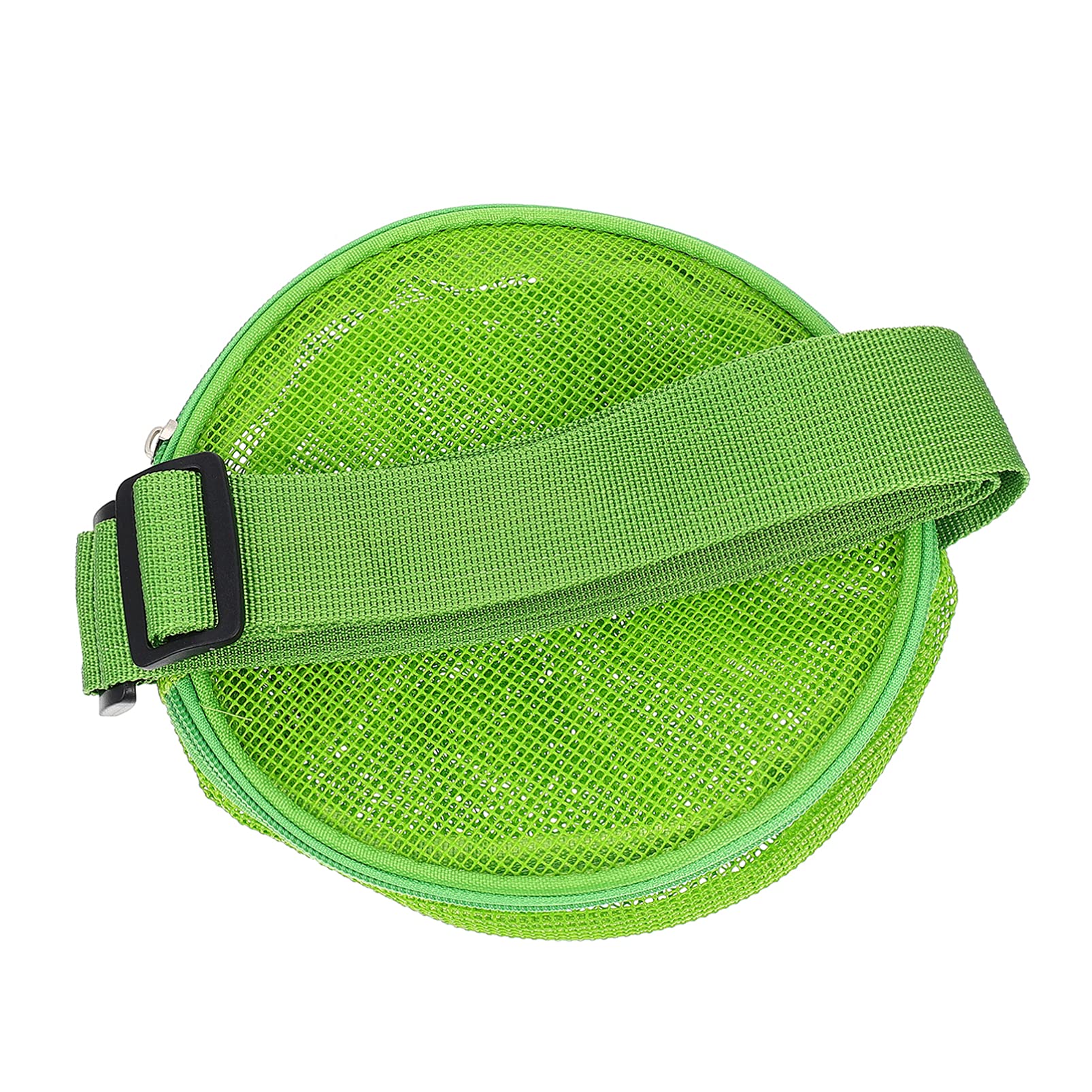 Large Mesh Beach Toy Bag with Zipper - Durable Cylindrical Tote for Boys & Girls - Perfect for Summer Beach Trips, Pool Parties & Outdoor Adventures