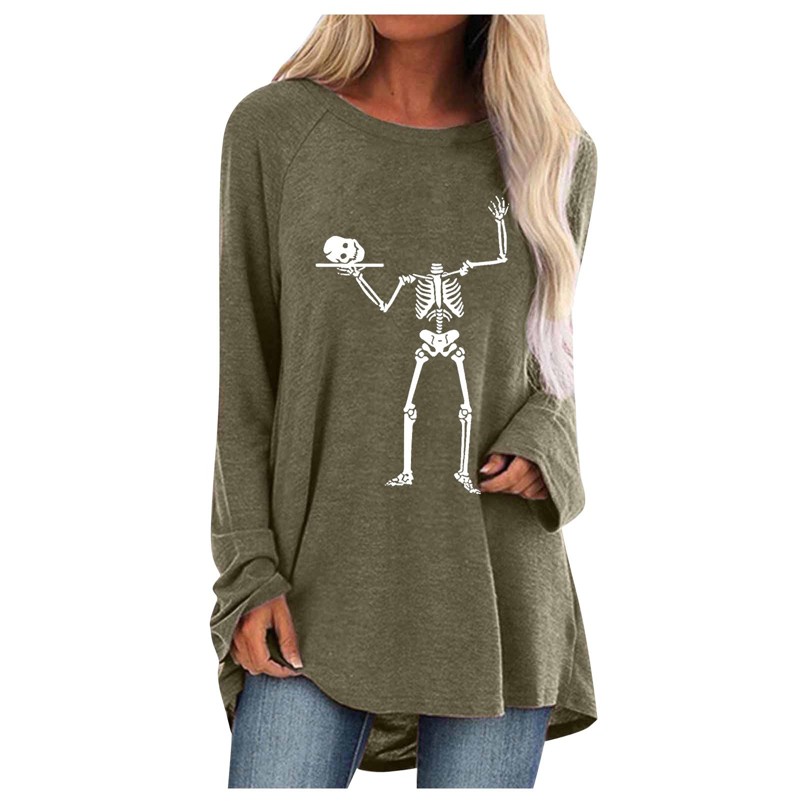 Halloween Women's Boat Neck Work Shirt - Lightweight Office Top for Business