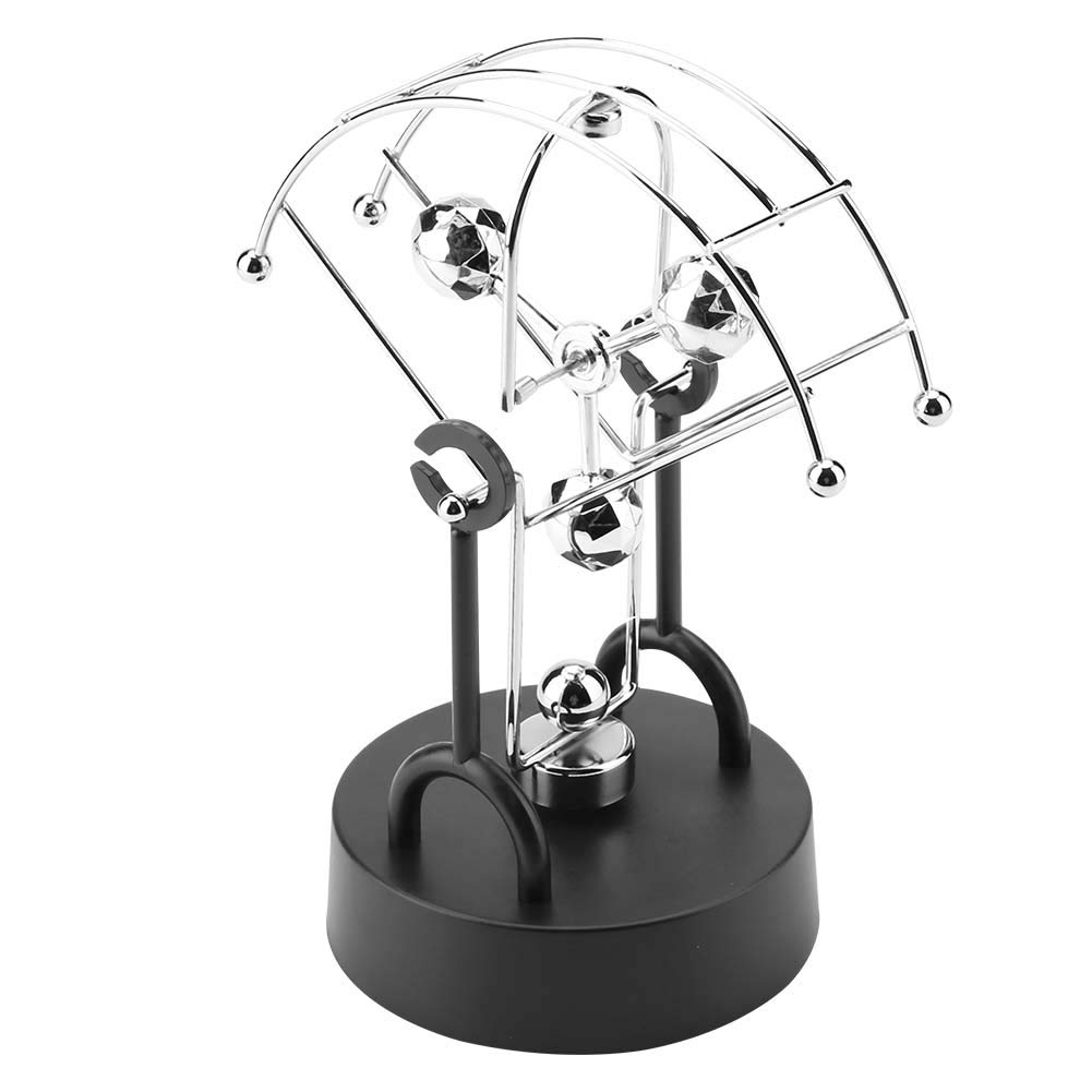 Wal Front Desk Toy - Electronic Swinging Shake Wiggle Device for Stress Relief, Perpetual Motion Decor for Home & Office Desk Table (#B102) - Perfect for Anxiety Relief, Focus Aid & Fun Desk Accessory