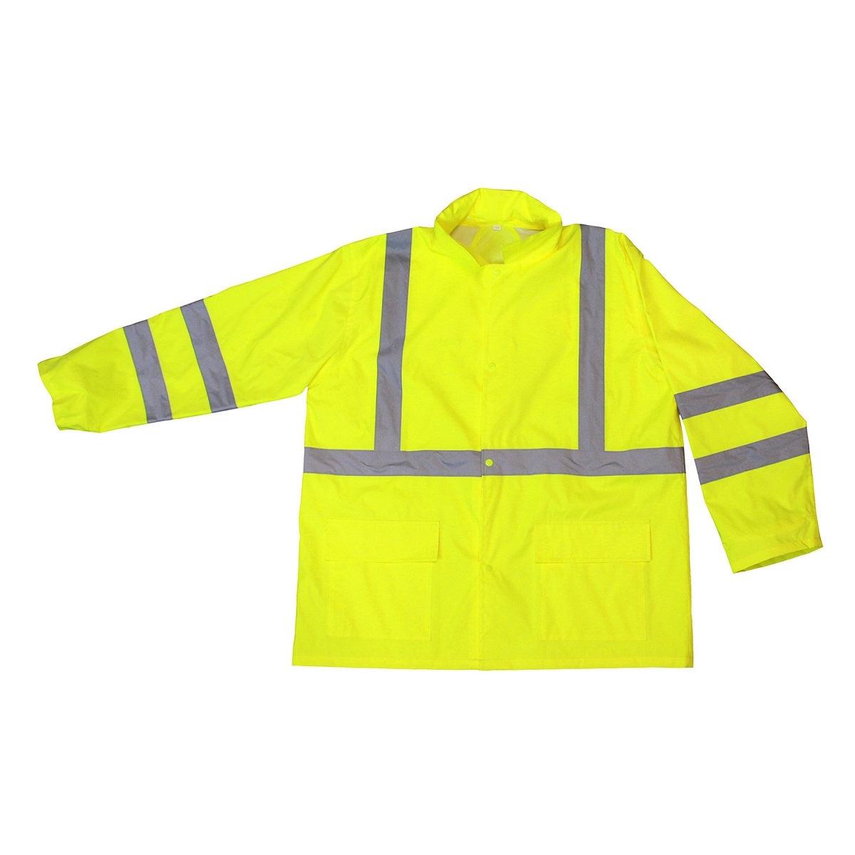 Radians RW10 ES1Y Lightweight Waterproof Rain Jacket for Men & Women - Outdoor Hiking, Camping, and Commuting in All Weather