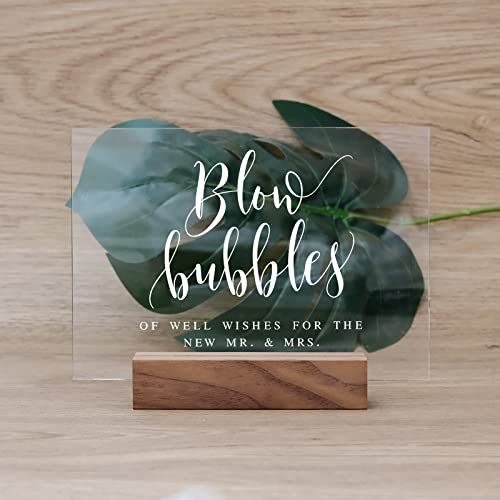Bubbles Sign