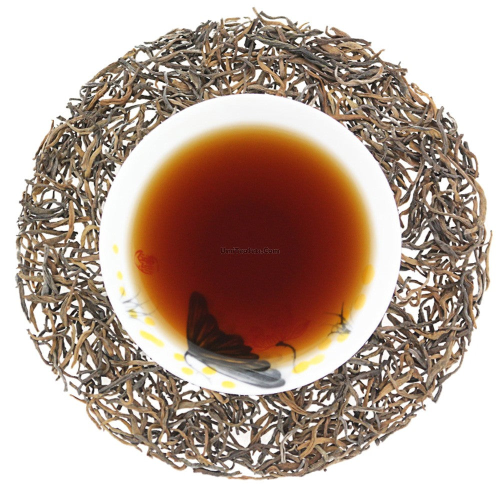 Premium Aged Puerh Tea - Organic Loose Leaf Tea in Elegant Gift Canister | Perfect for Gifts, Meditation & Afternoon Tea Relaxation