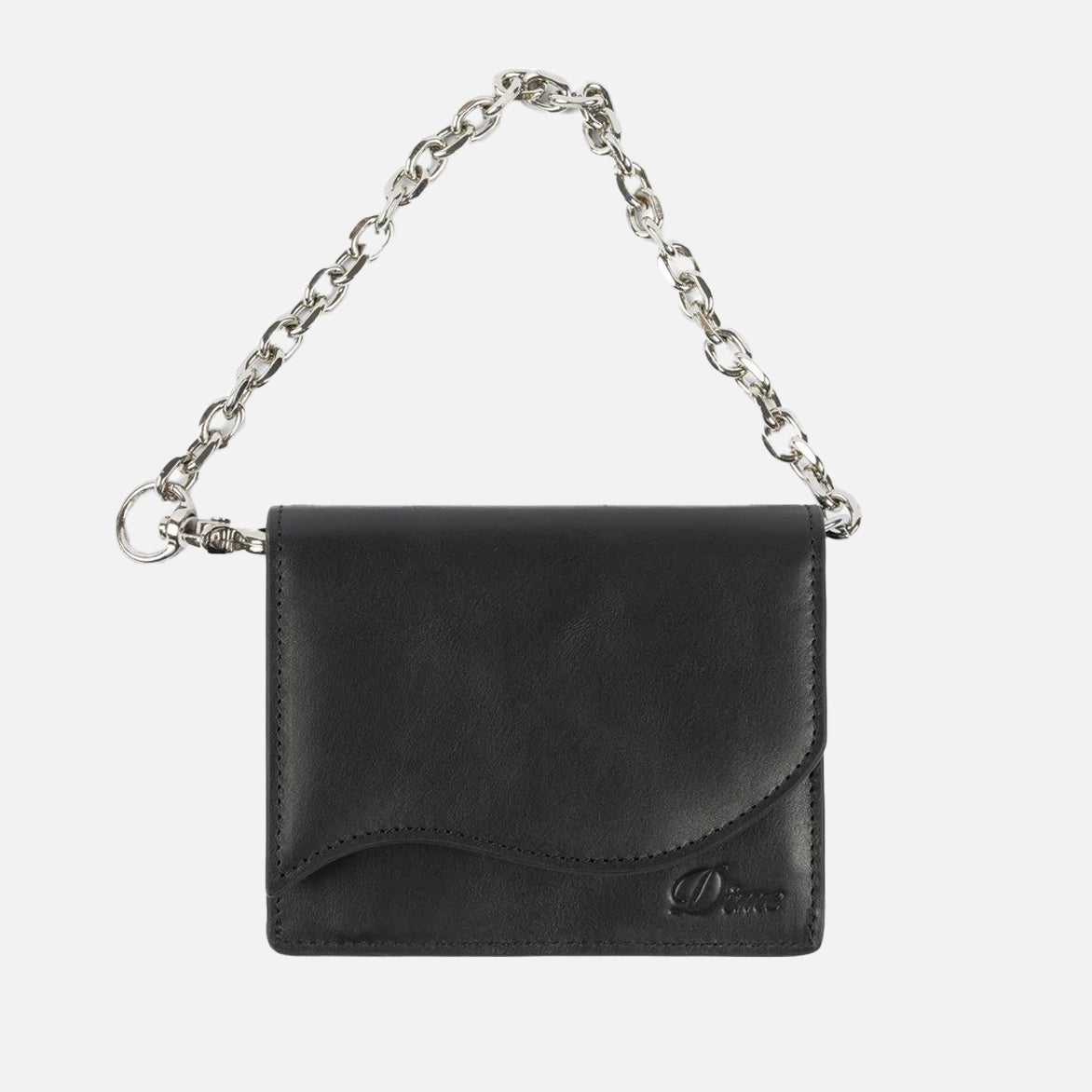 Premium Genuine Leather Chain Wallet for Men - Stylish & Durable Black Bifold Wallet - Perfect for Everyday Use, Travel, and Gifts