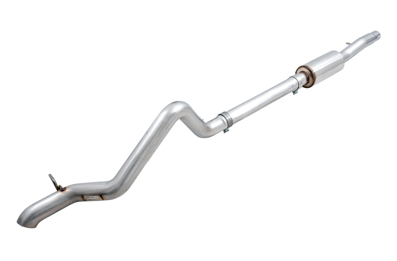 AWE Trail Edition Cat Back Exhaust System for Jeep Gladiator 3.6L V6 (2020-2025) - Single Turn Down Exit - High Performance Off-Road Upgrade for Enhanced Sound & Power