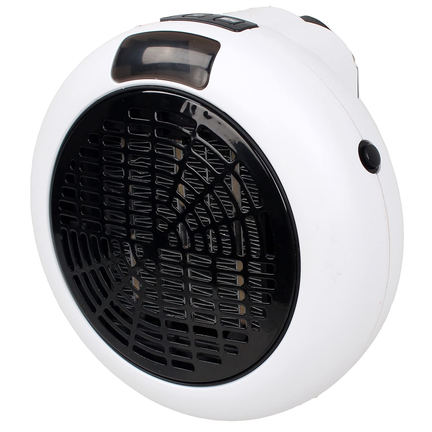 WUWUAL IH-01 Portable & Wall Mount Space Heater - Compact Electric Room Heater for Home & Office - White & Black Options - Perfect for Bedroom, Living Room & Small Spaces