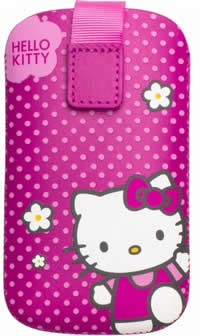 Hello Kitty Iconic Leather Phone Case Fuchsia Pink - Cute Kawaii Design for iPhone 13, 12, 11, XR - Perfect Gift for Girls & Women - Durable Protection for Everyday Use & Travel