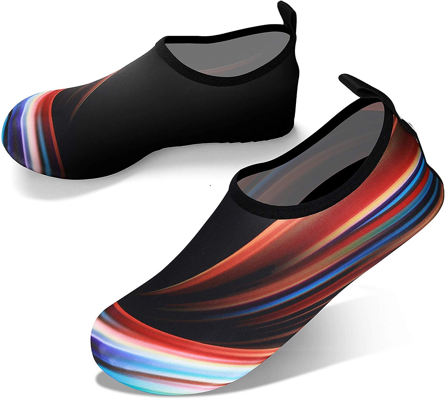 JOTO Water Shoes for Women, Men & Kids - Barefoot Quick-Dry Aqua Socks for Swimming, Snorkeling, Surfing, Kayaking, Beach Walking & Yoga | Lightweight Slip-On Water Shoes for Pool, Beach & Water Sports