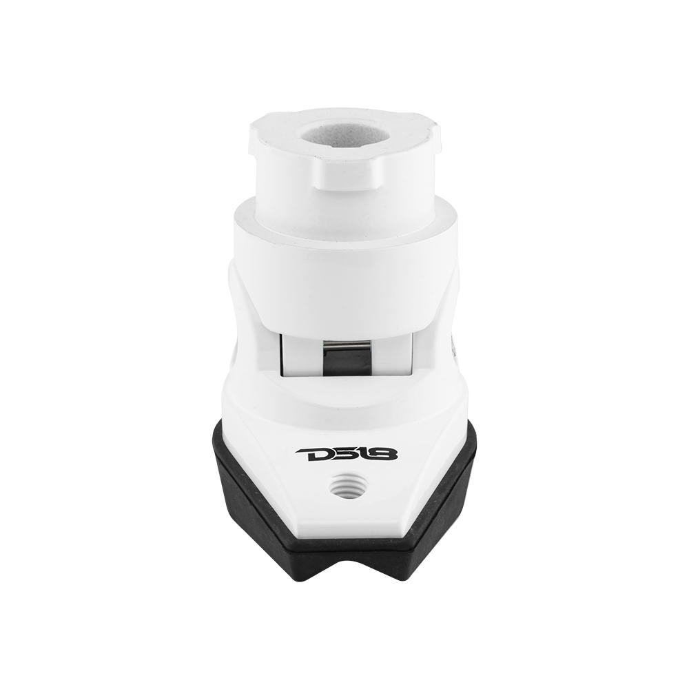 NXL X & CF X Towers Tube Mounting Bracket - White | Heavy Duty Support Bracket for Water Slides, Playground Equipment & Amusement Park Rides