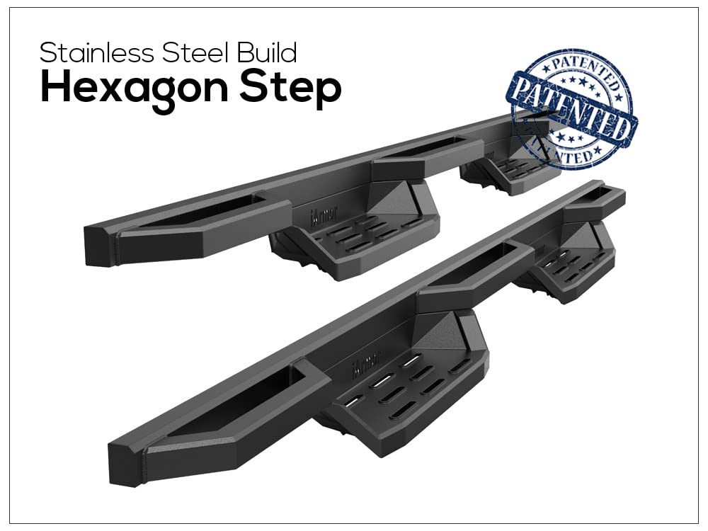 APS Stainless Steel Running Boards & Side Steps for 2022-2025 Toyota Tundra CrewMax - Heavy Duty Truck Accessories for Off-Road & Daily Driving