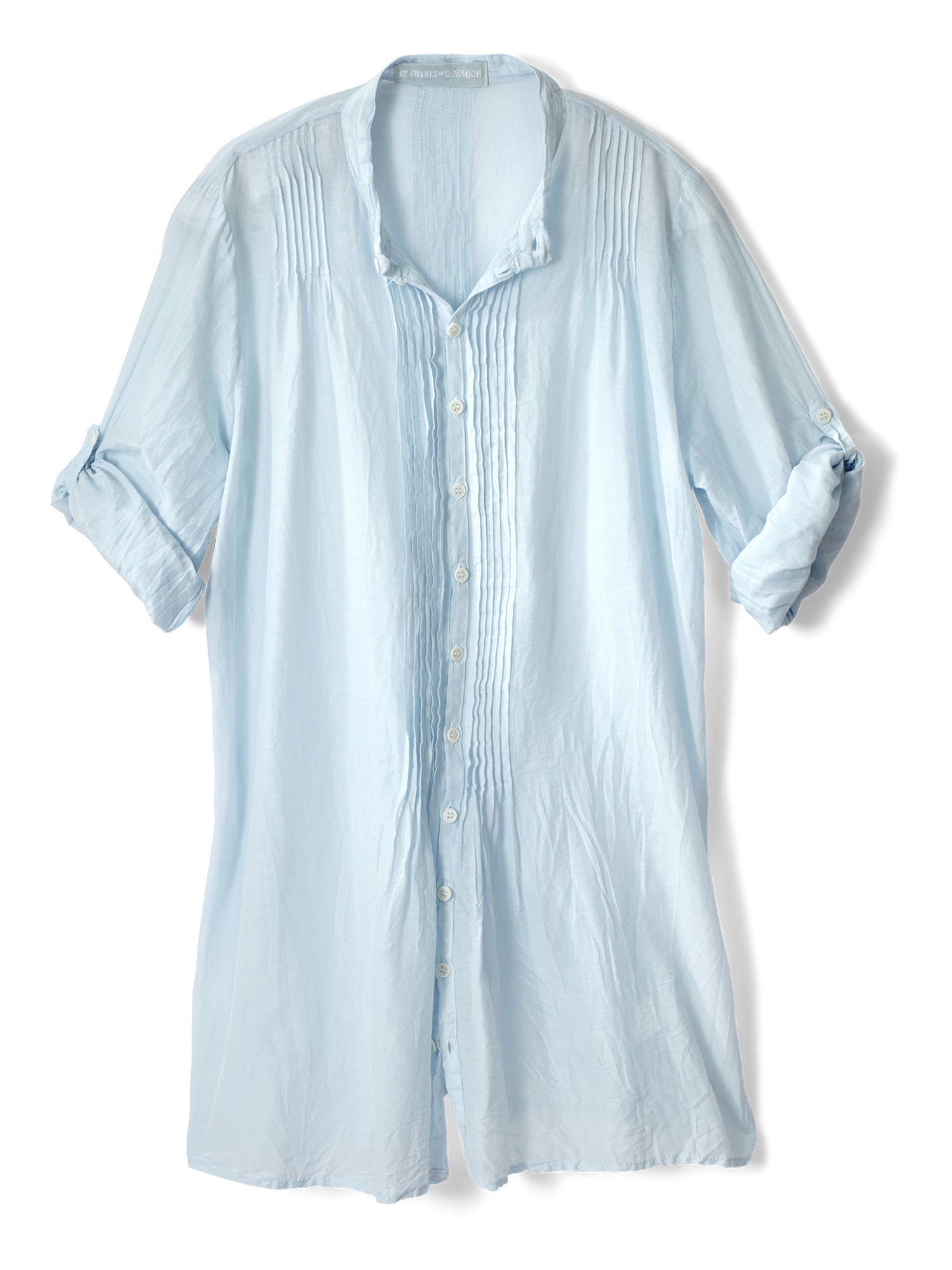 Marnita Women's Cotton Silk Blend Shirt - Soft & Breathable Button Down Top for Work, Office & Casual Wear