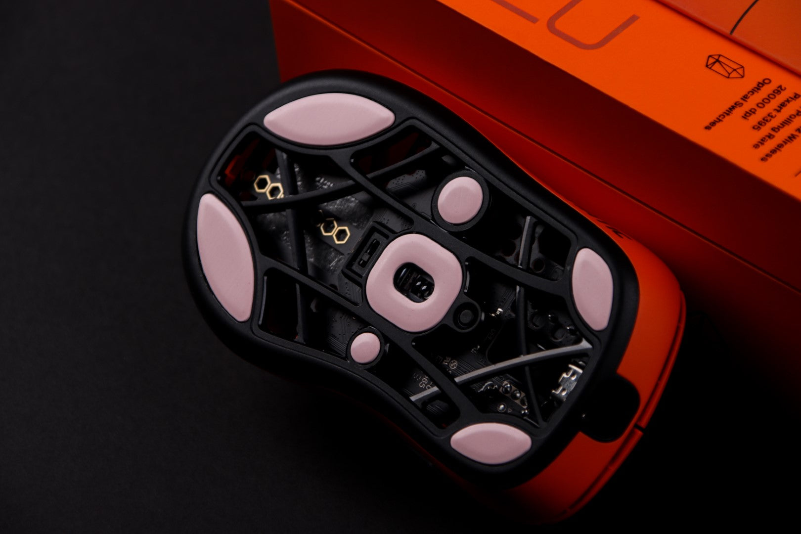 Esports Tiger YanZi Pink Mouse Feet for Lamzu Thorn - Smooth Gliding Gaming Mouse Skates for Esports & FPS Games - Perfect for Competitive Gaming & Office Use