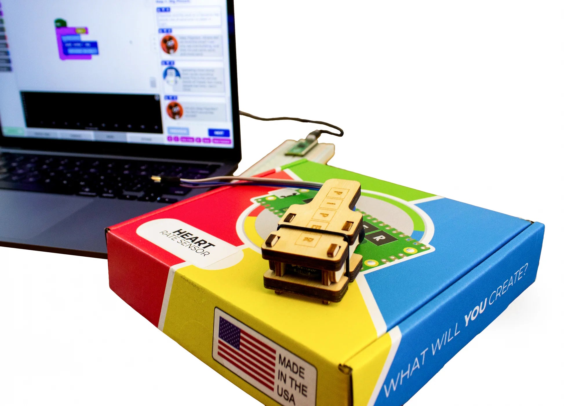 Piper Make Pulse - DIY Electronics Kit for Kids & Teens | STEM Learning & Coding Projects | Perfect for Home, School & Makerspaces