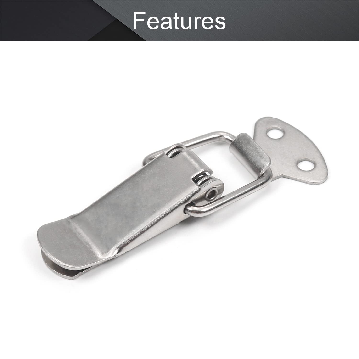 MroMax 2PCS Spring-Loaded Toggle Latch - 2.2
