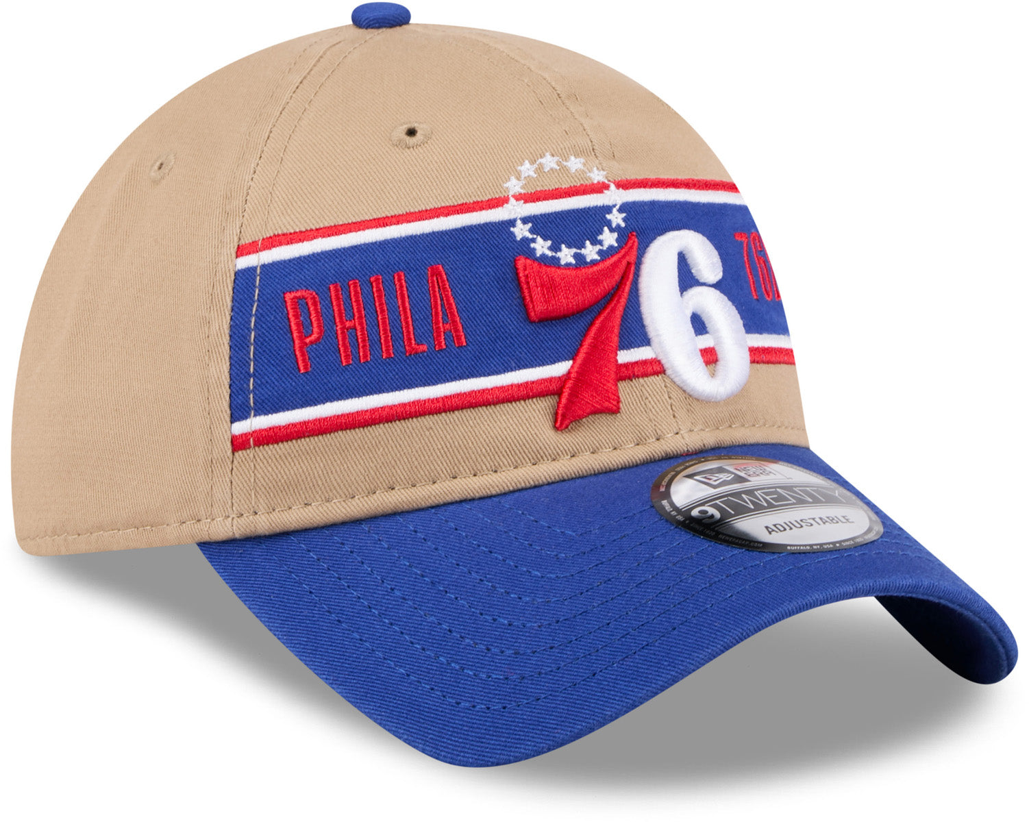 Philadelphia 76ers New Era 9Twenty NBA 2024 Draft Snapback Cap - Official Team Logo Hat for Basketball Fans & Streetwear Style