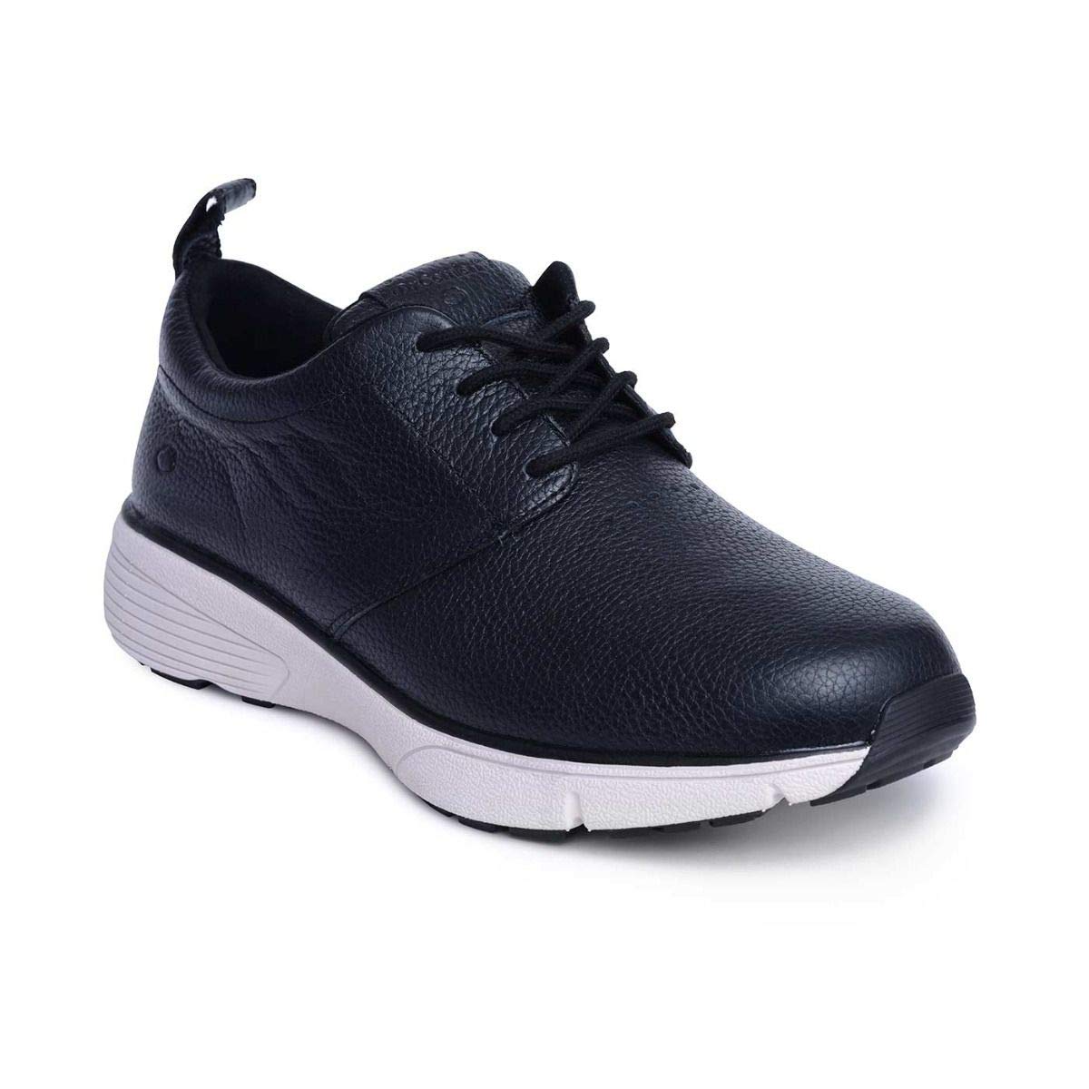 Dr. Comfort Roger Diabetic Shoes for Men - Leather Therapeutic Walking Shoes with Gel Inserts for Arch Support & Pain Relief - Ideal for Daily Wear, Work & Outdoor Activities