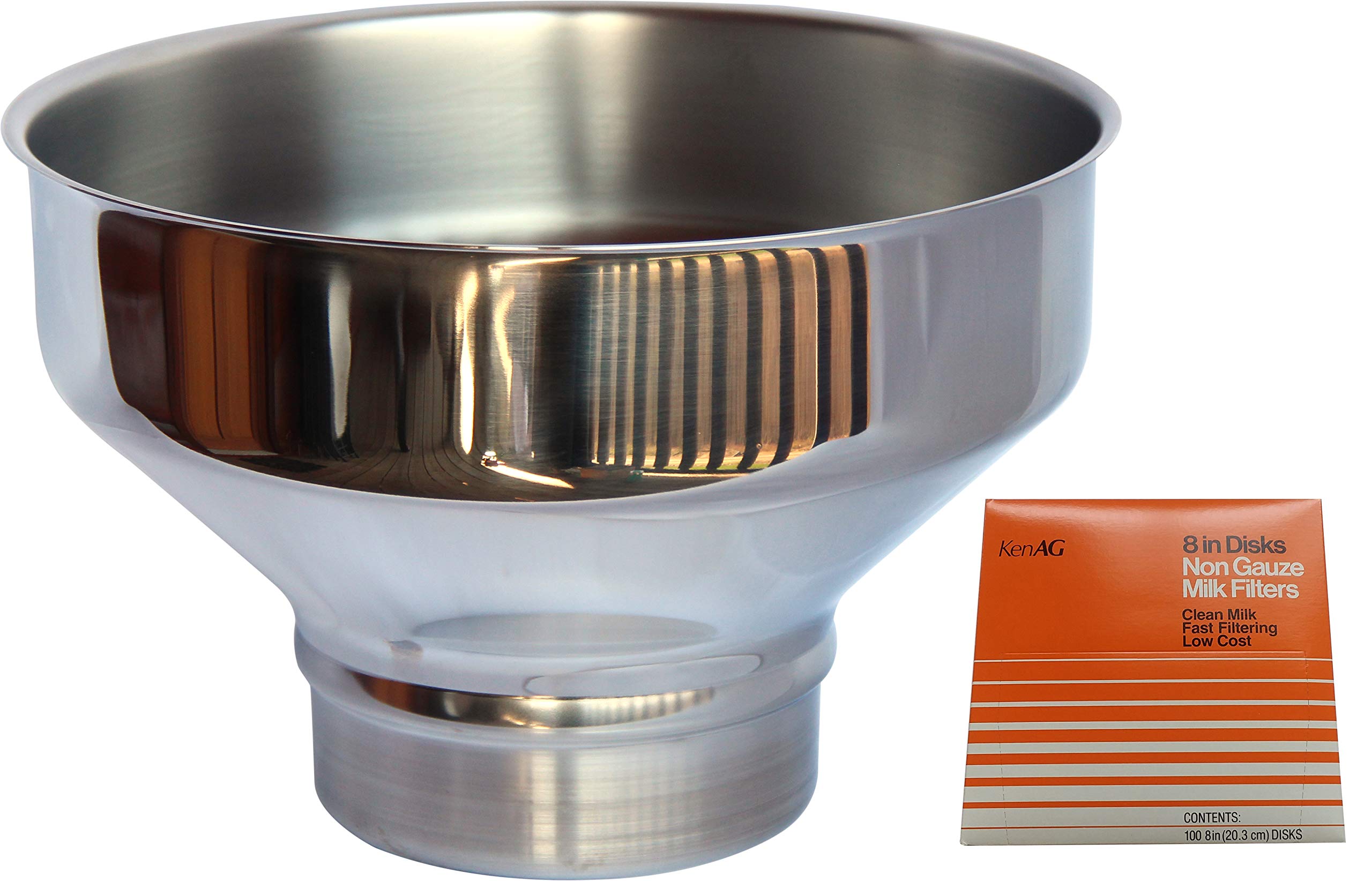 Premium Extra Large Stainless Steel Strainer - Fine Mesh Filter for Milk, Maple Syrup, Juice & Beverages | Ideal for Kitchen, Coffee Brewing & DIY Syrup Making