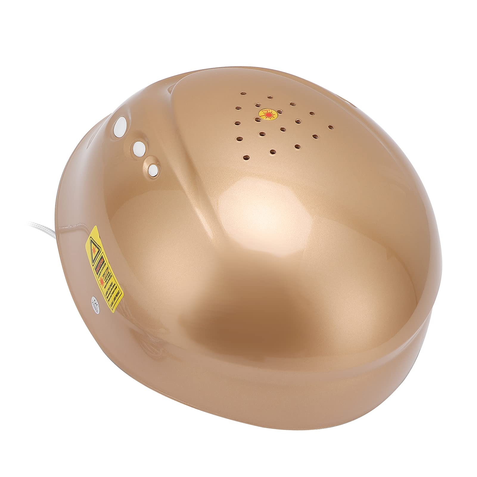Professional Laser Cap for Hair Growth & Regrowth - FDA Cleared Light Therapy Cap for Hair Loss Treatment - Effective Hair Growth System for Men & Women with Thinning Hair (Golden) - Perfect for Home Use & Salon Treatments