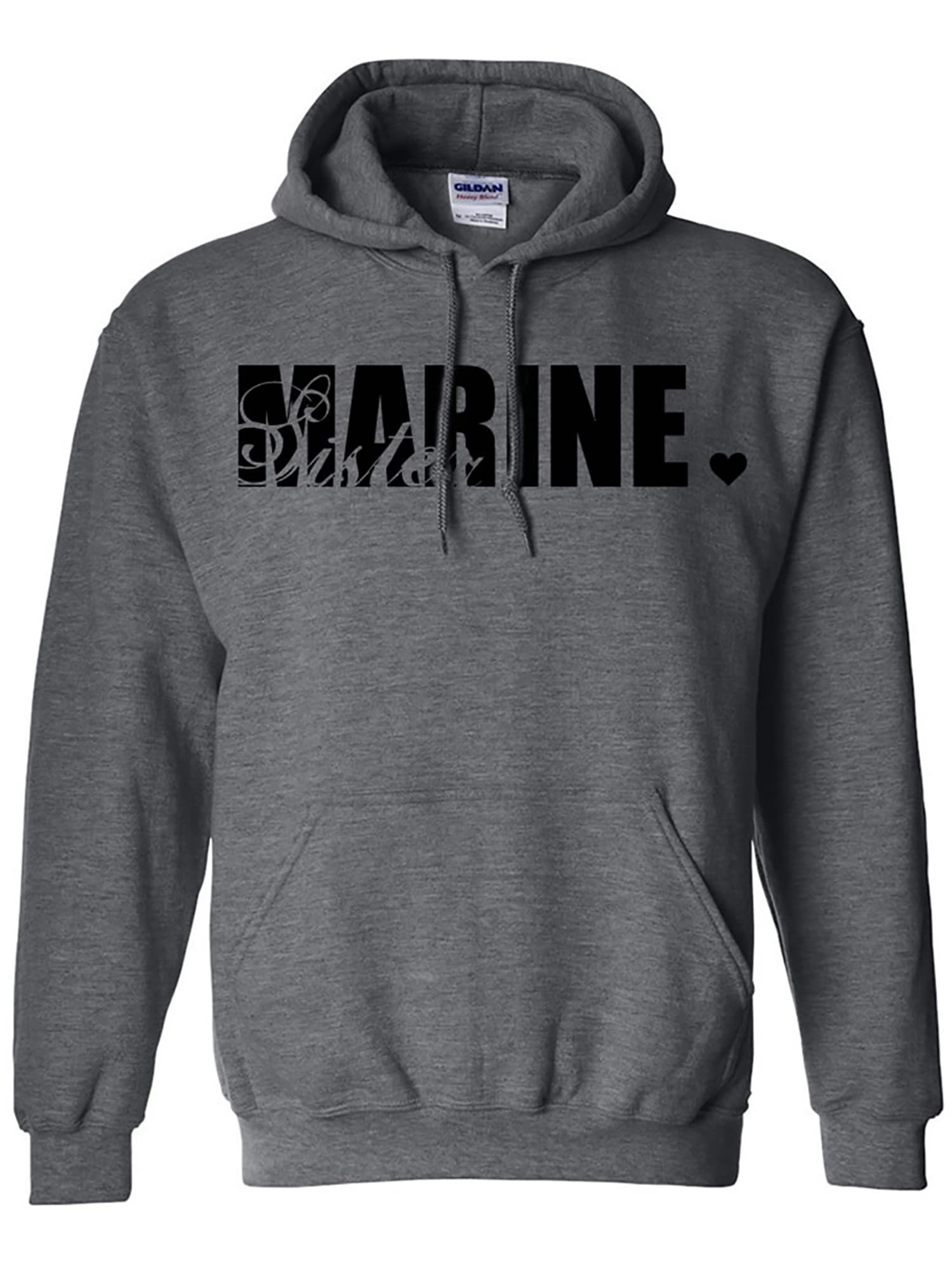 Zerogravitee Marine Sister Hooded Sweatshirt - Women's Pullover Fleece Hoodie for Casual Wear, Gym, and Outdoor Activities