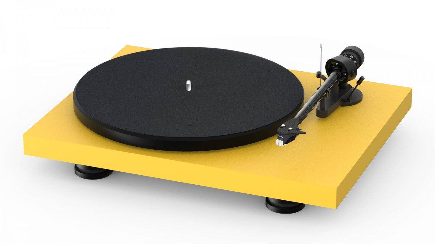 Pro-Ject Debut Carbon EVO Turntable - High-End Audiophile Vinyl Record Player with Ortofon 2M Red Cartridge - Perfect for Home Audio & Music Enthusiasts