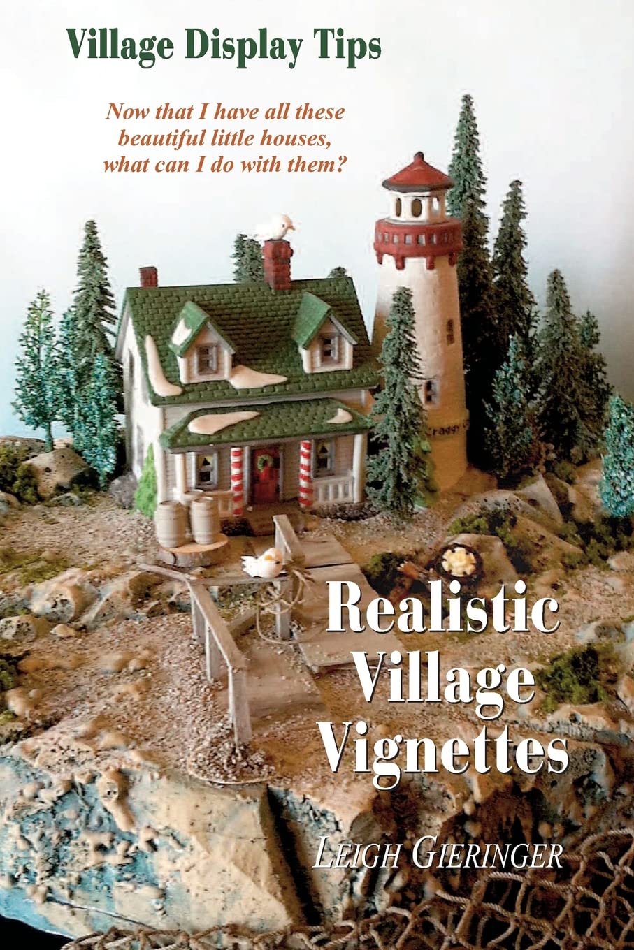 Realistic Miniature Village Houses - Handcrafted Diorama Scenery for Model Train Sets, Christmas Villages & Home Decor | Perfect for Holiday Displays, Collectors & DIY Craft Projects