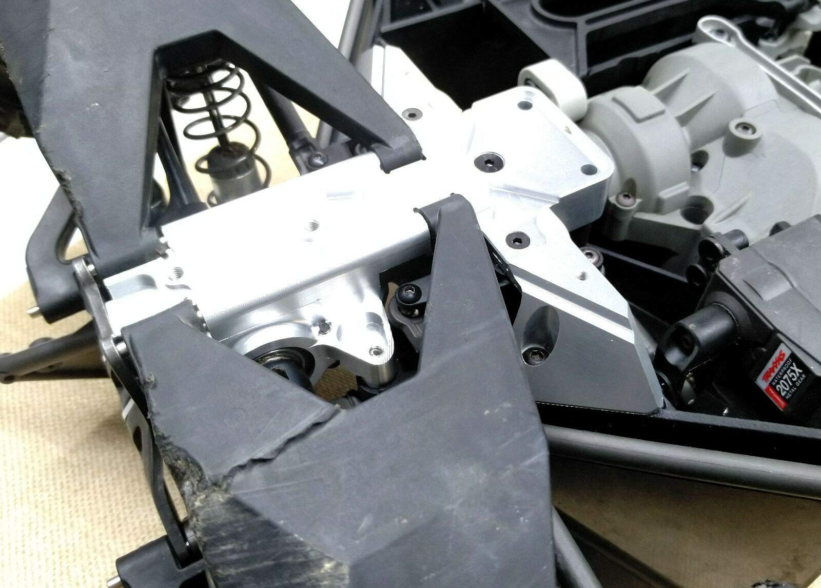 VITAVON & VOTACH Aluminum CNC Front Bulkhead for Traxxas UDR 1:7 Scale Unlimited Desert Racer - Heavy-Duty RC Car Upgrade Part #8530 | Perfect for Off-Road Bashing, Racing & Crawling