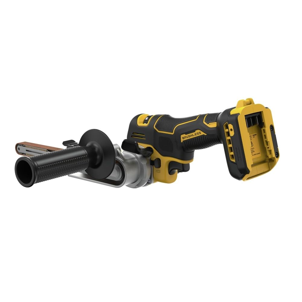 DEWALT 20V MAX XR Cordless Bandfile Belt Sander - Bare Tool (DCM200B) | Professional Woodworking & Metal Sanding for DIY Projects & Construction Work