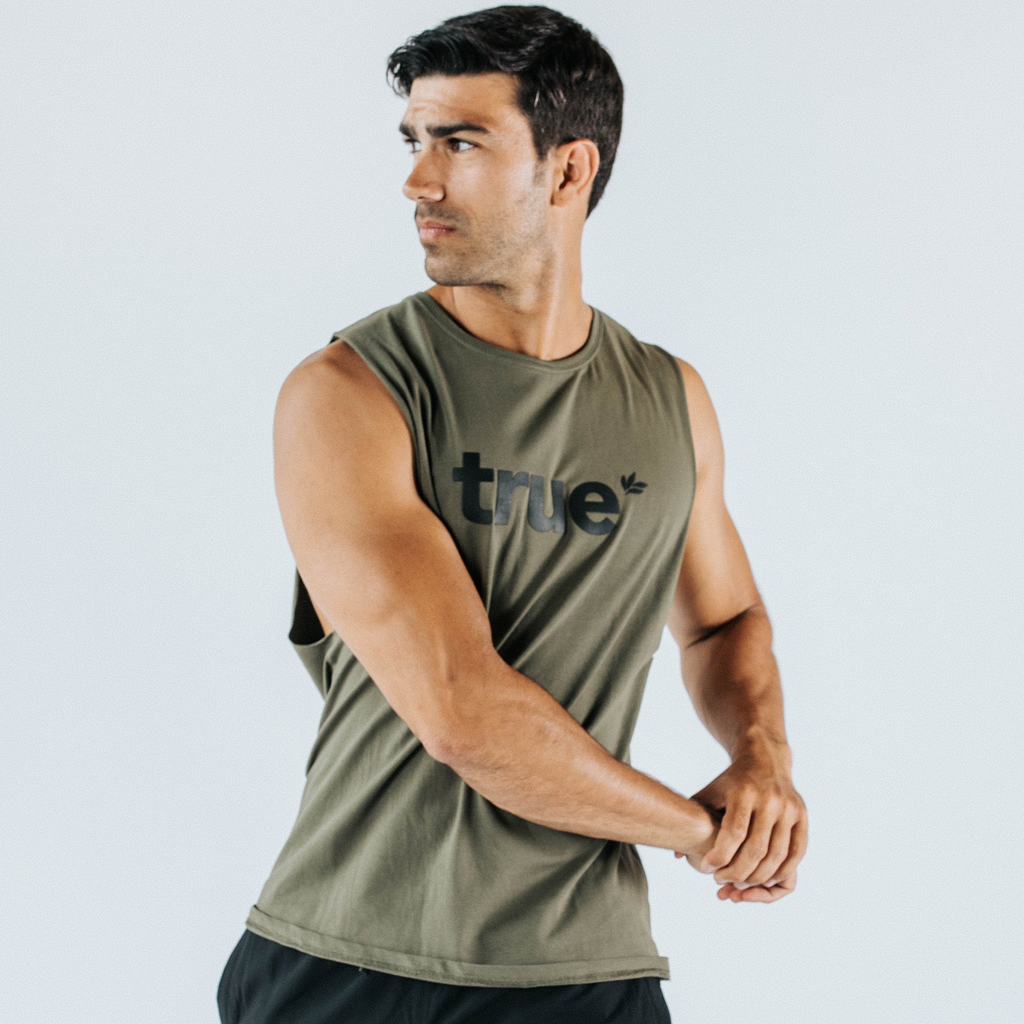 Unisex Khaki Tank Top for Men & Women - Breathable Summer Casual Wear - Perfect for Gym, Beach, and Outdoor Activities