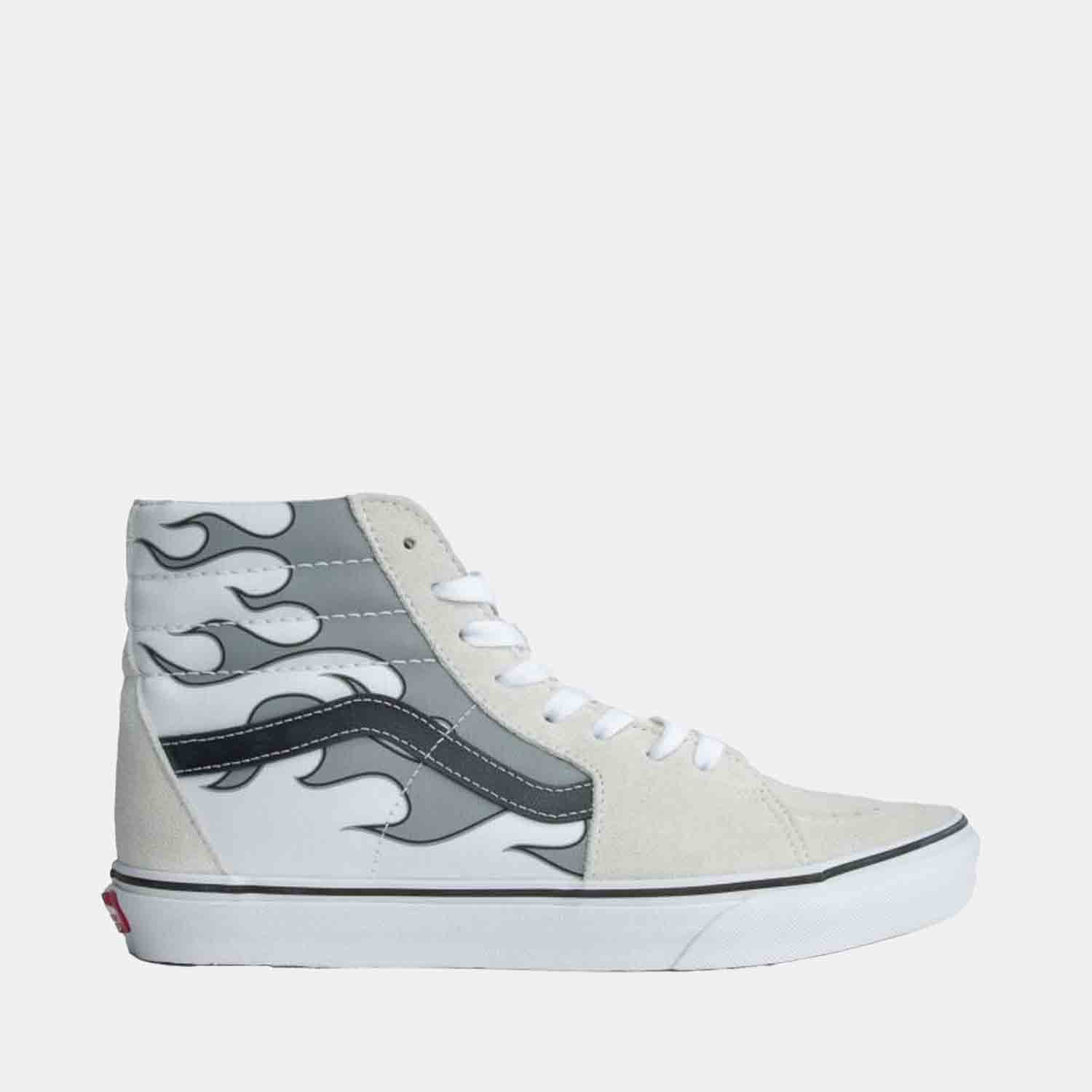Vans Sk8-Hi Classic Black & White Skate Shoes for Men & Women - High-Top Sneakers for Skateboarding, Streetwear & Casual Wear