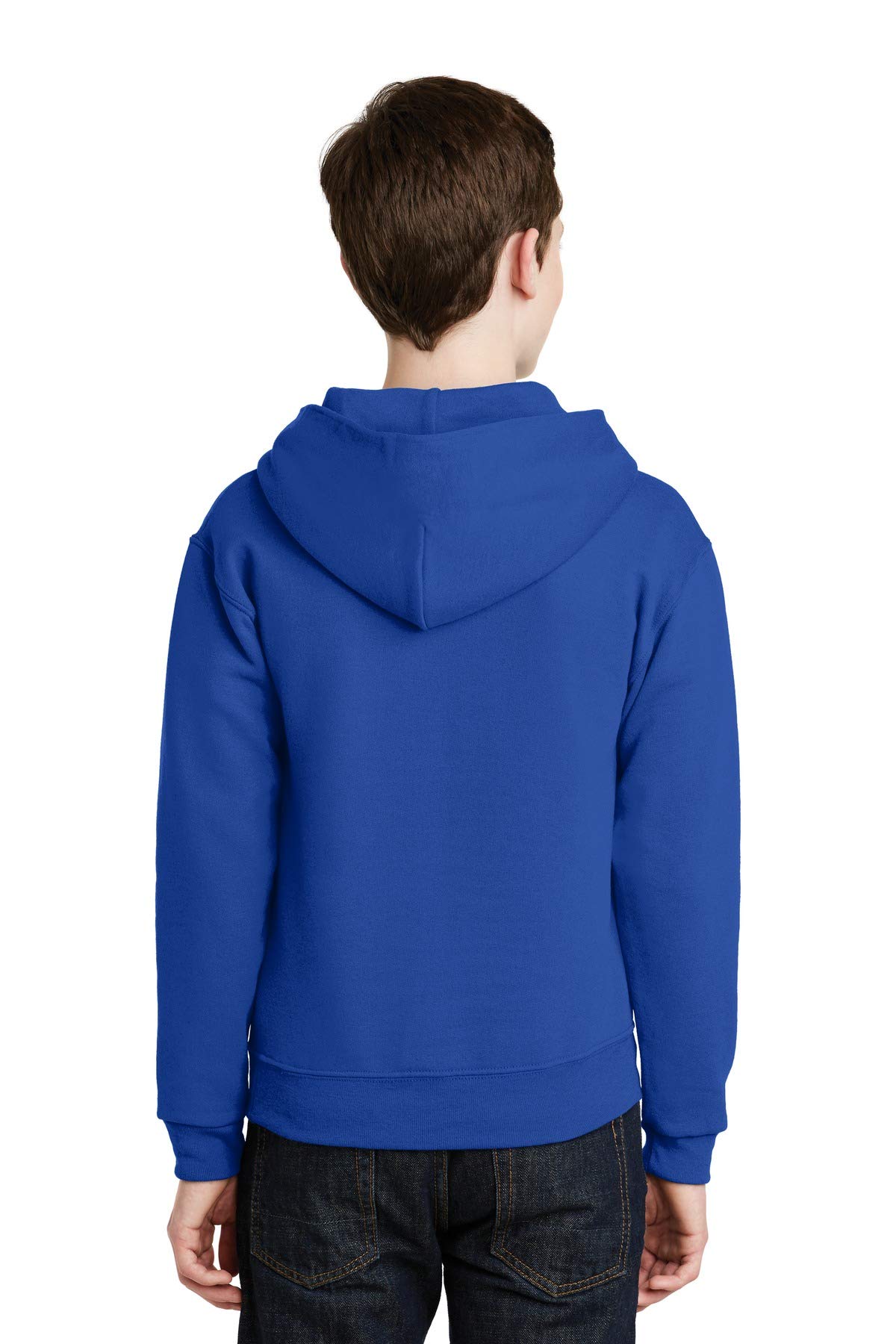 Jerzees Boys Fleece Hooded Sweatshirt & Sweatpants Set - Royal Blue, X-Large US | Cozy Winter Outfit for School, Sports & Casual Wear