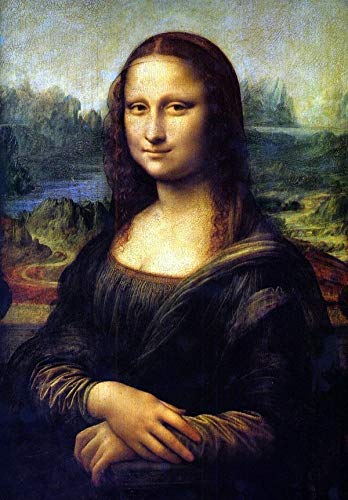 Vintage Mona Lisa by Leonardo da Vinci Poster - 20x30 Inch Laminated Art Print with Vibrant Colors & High-Quality Imagery - Perfect for Home Decor, Office Wall Art & Gift Ideas