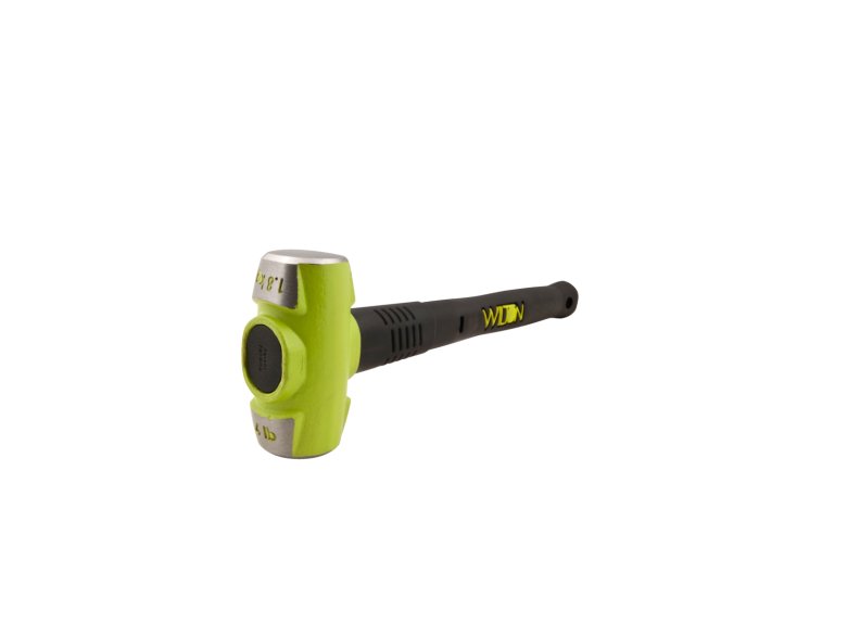 BASH® Sledge Hammer - Heavy Duty Steel Construction with Fiberglass Handle - Perfect for Demolition, Construction, and DIY Projects