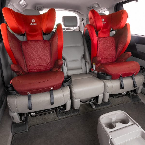 Diono Monterey 4 DXT Latch Booster Car Seat - High Back Booster for Kids 4-12 Years (Up to 120 lbs) - Side Impact Protection - Easy Installation - Perfect for School, Travel & Family Road Trips