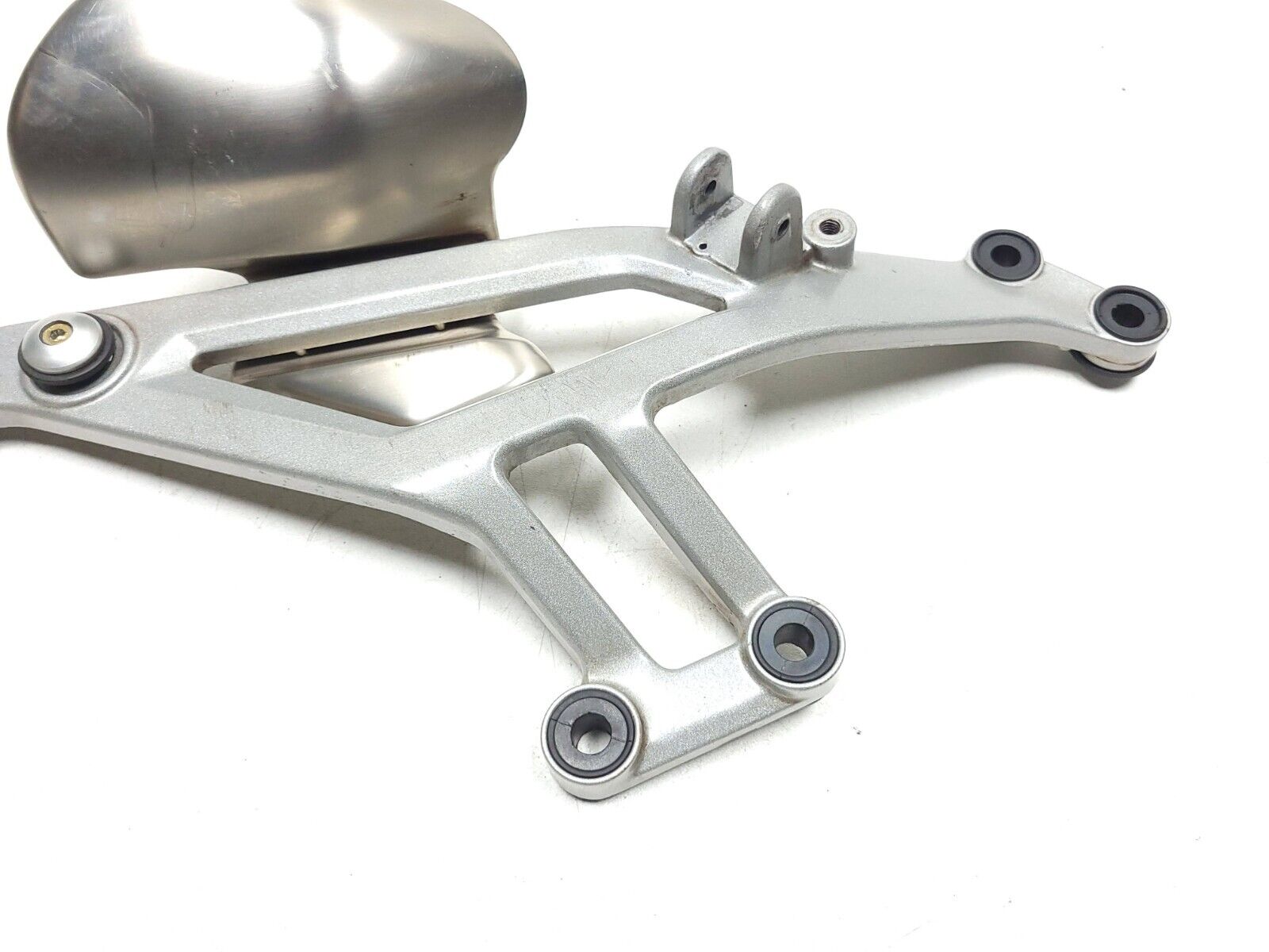 Genuine Ducati Monster M600 M620 Left Side Rearset Foot Peg Bracket Mount OEM Replacement - Perfect for Motorcycle Repair & Racing Upgrades