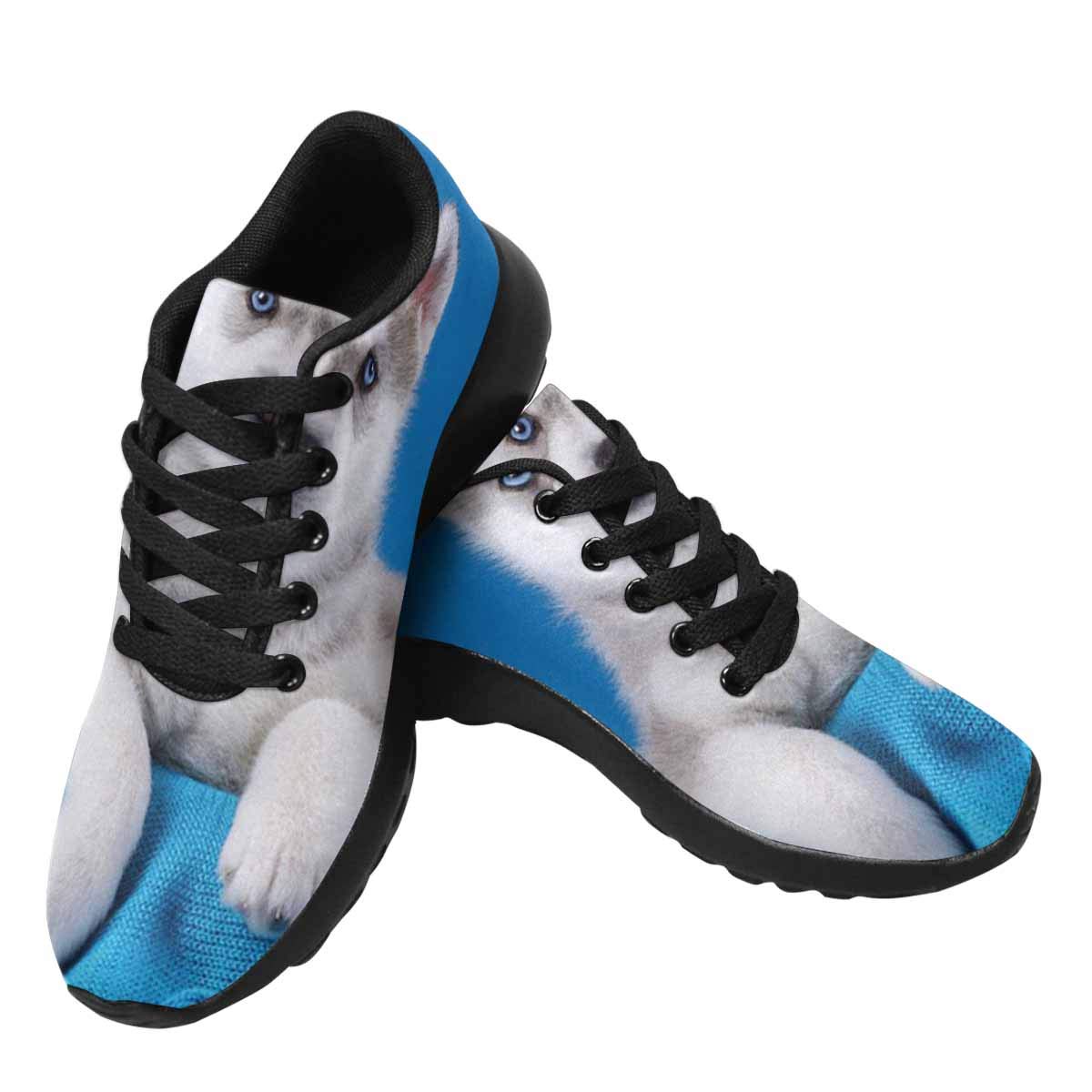 InterestPrint Women's Running Shoes - Lightweight Breathable Athletic Sneakers with Cute Penguin & Snowflake Design - Perfect for Jogging, Gym Workouts & Casual Wear