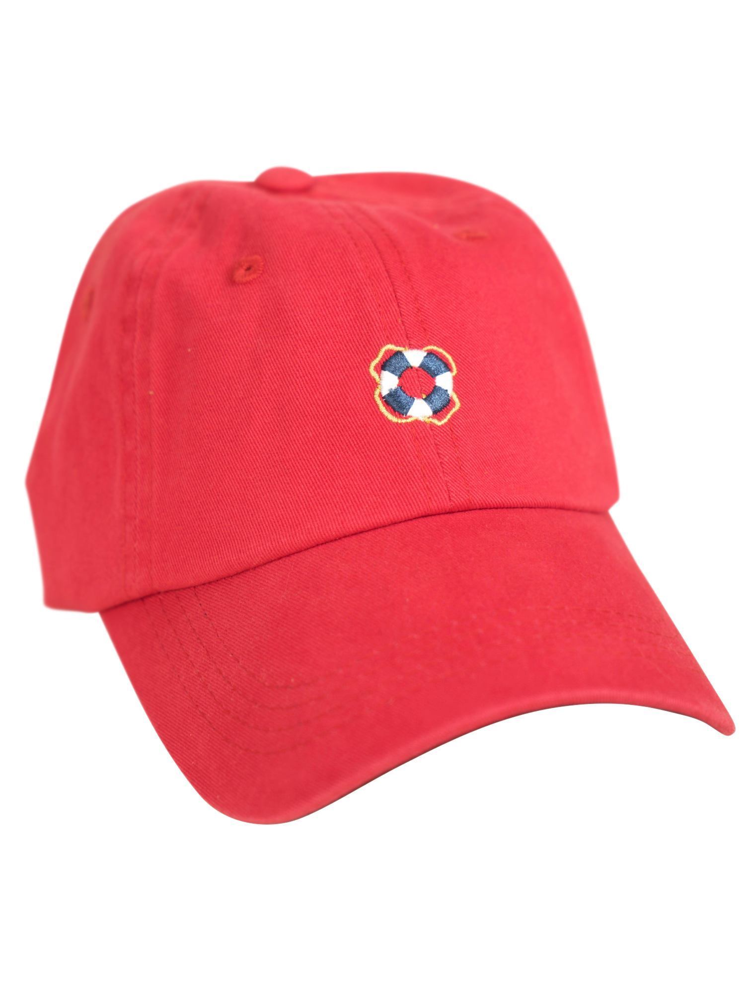 Vintage Weathered Red Baseball Cap for Men & Women - Adjustable Dad Hat for Outdoor Sports, Hiking, and Casual Wear
