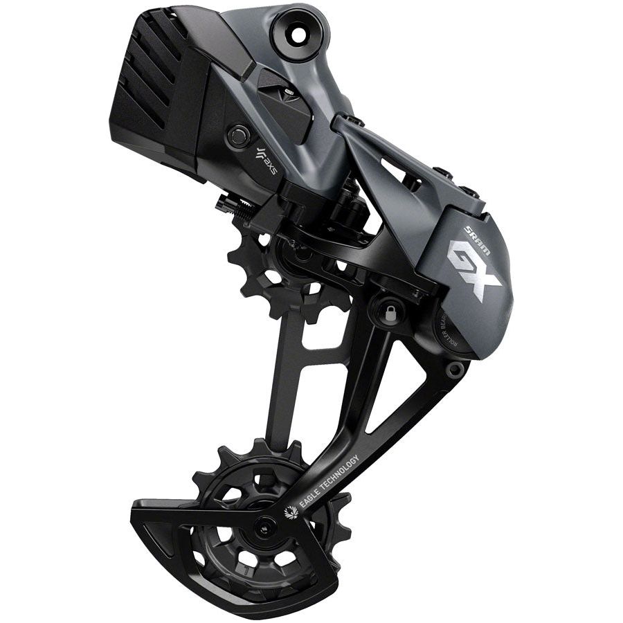 SRAM GX Eagle AXS Rear Derailleur - 12 Speed MTB Derailleur, Long Cage Design, Compatible with 52t Max Cassette, Lunar Color | Perfect for Mountain Biking & Trail Riding