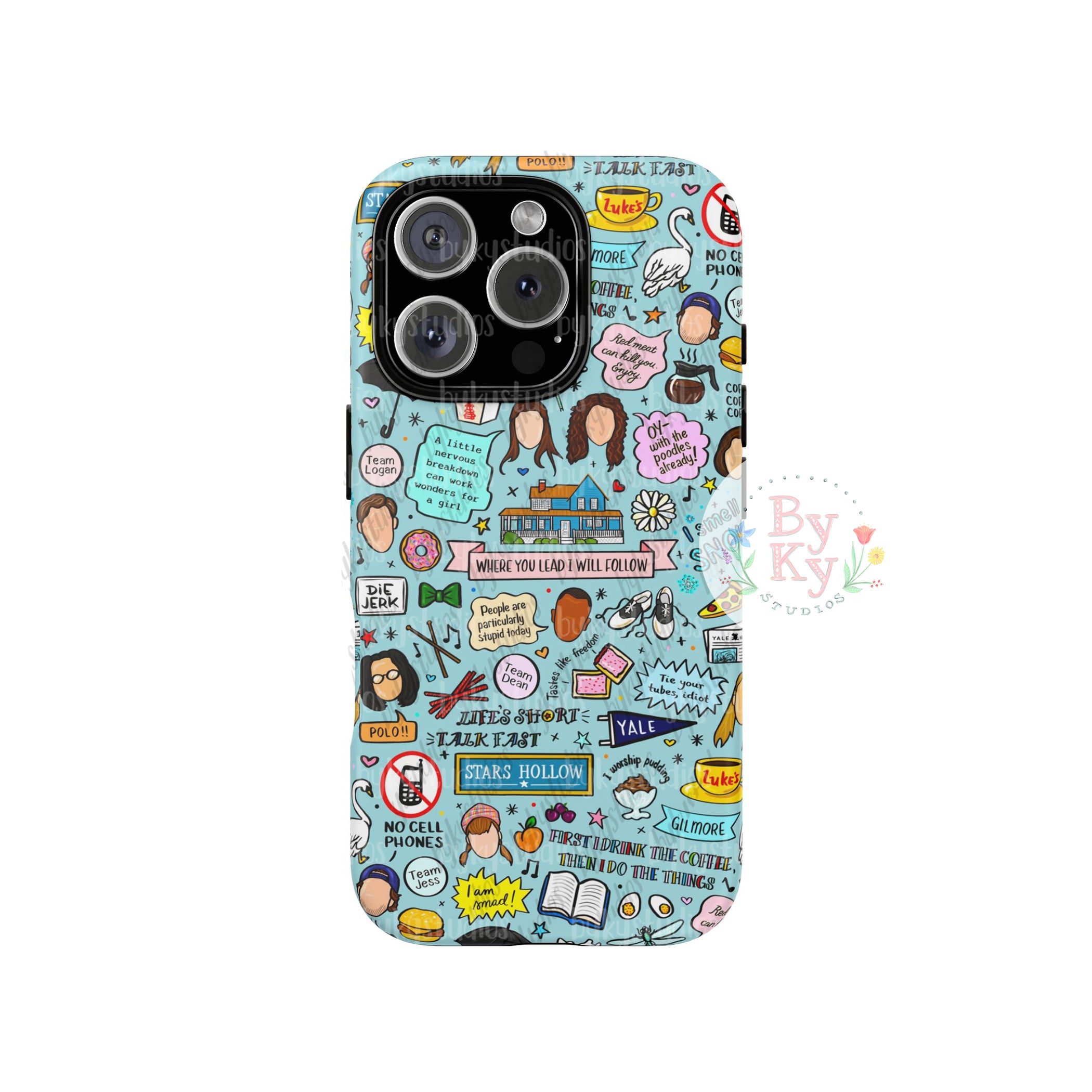 Gilmore Girls Inspired Durable Phone Cases - Stylish & Protective for iPhone & Android - Perfect for Fans, Daily Use & Gifts