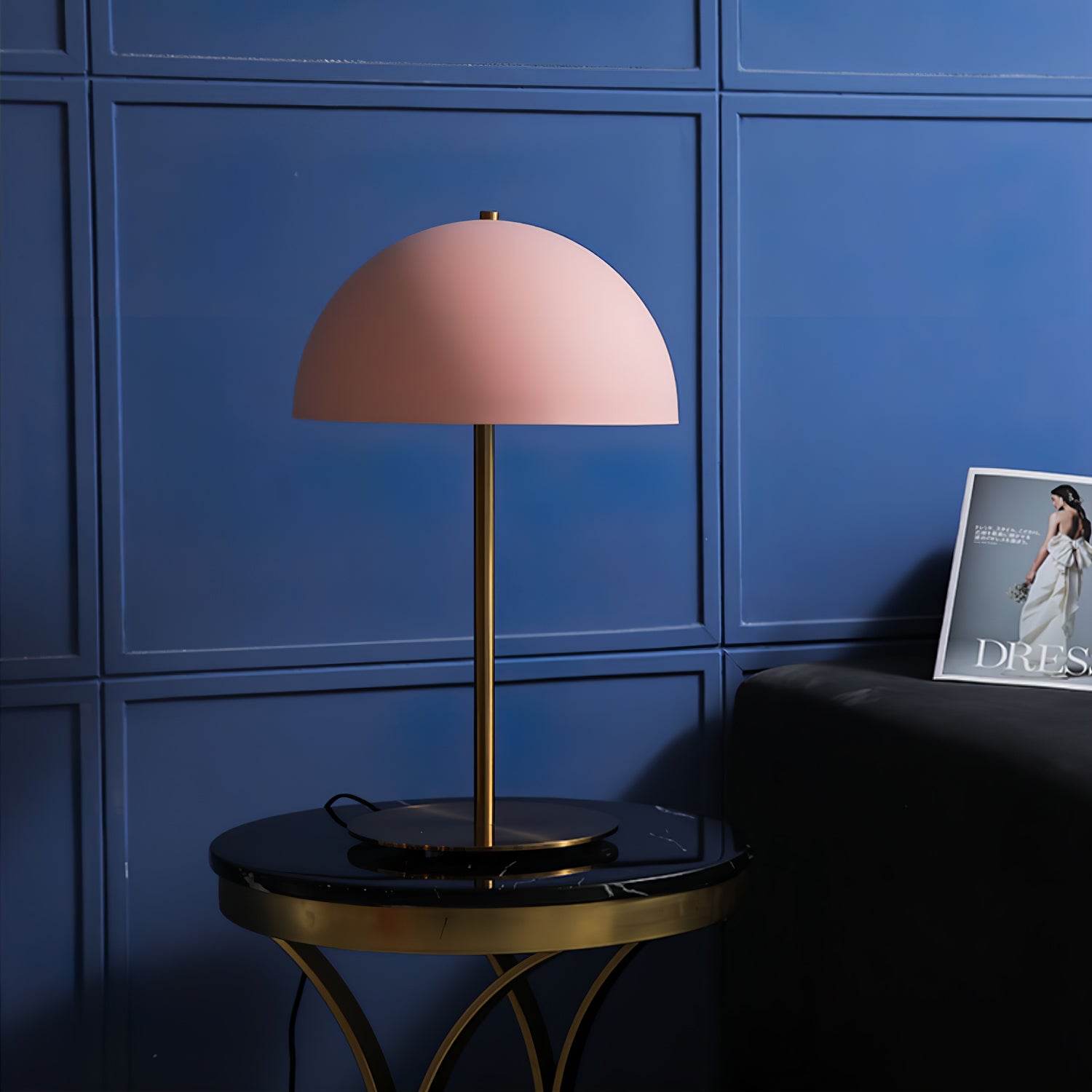Hanna Table Lamp - Modern LED Bedside Lamp with USB Port, Adjustable Brightness for Bedroom, Living Room, and Office | Perfect for Reading, Working, and Relaxing