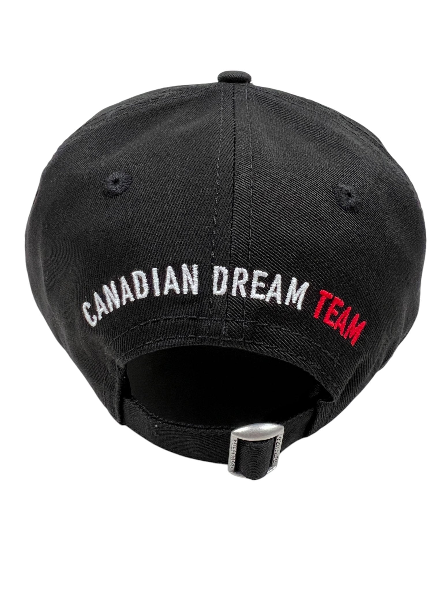 Dsquared2 BCM0917 Baseball Cap for Men - Stylish Gabardine Nero Hat for Casual & Streetwear Fashion | Perfect for Everyday Wear, Sports & Outdoor Activities