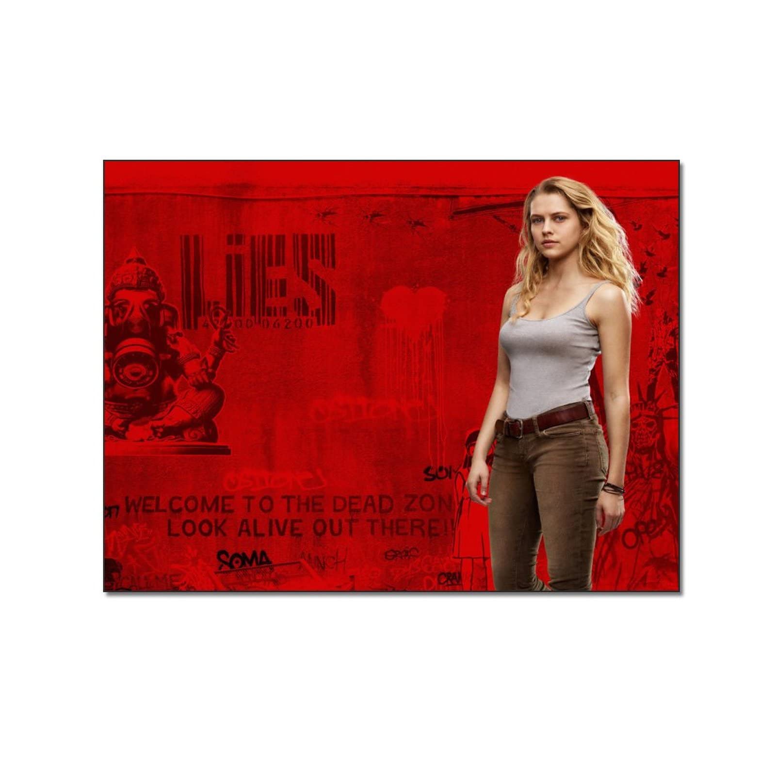Warm Bodies Movie Poster Canvas Wall Art Print - 16x20 Inch (40x51cm) Home Decor for Living Room & Bedroom - Perfect for Movie Themed Rooms & Gift Ideas